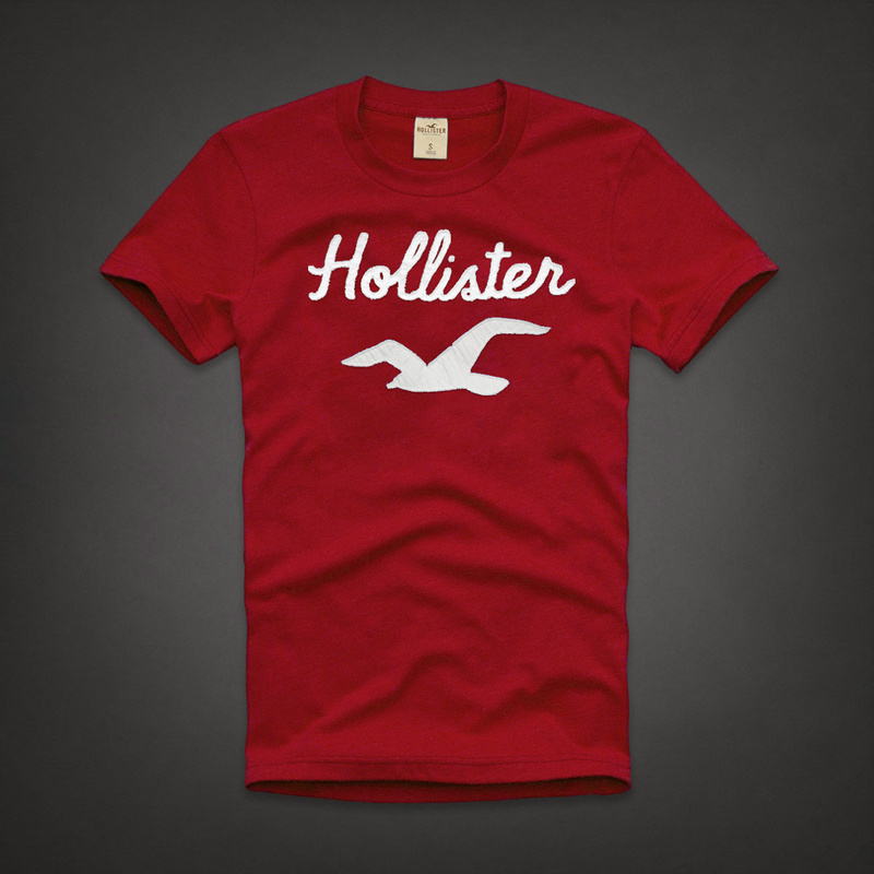 Hollister Hombres De Cuello Redondo Corto Remera HCO4341